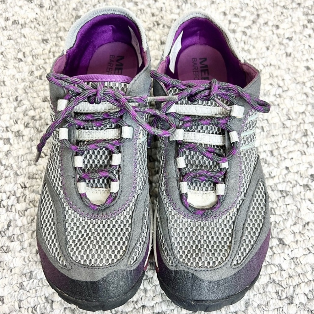 Merrell Barefoot Pace Glove Vibram sole lace up sneaker running shoes 7